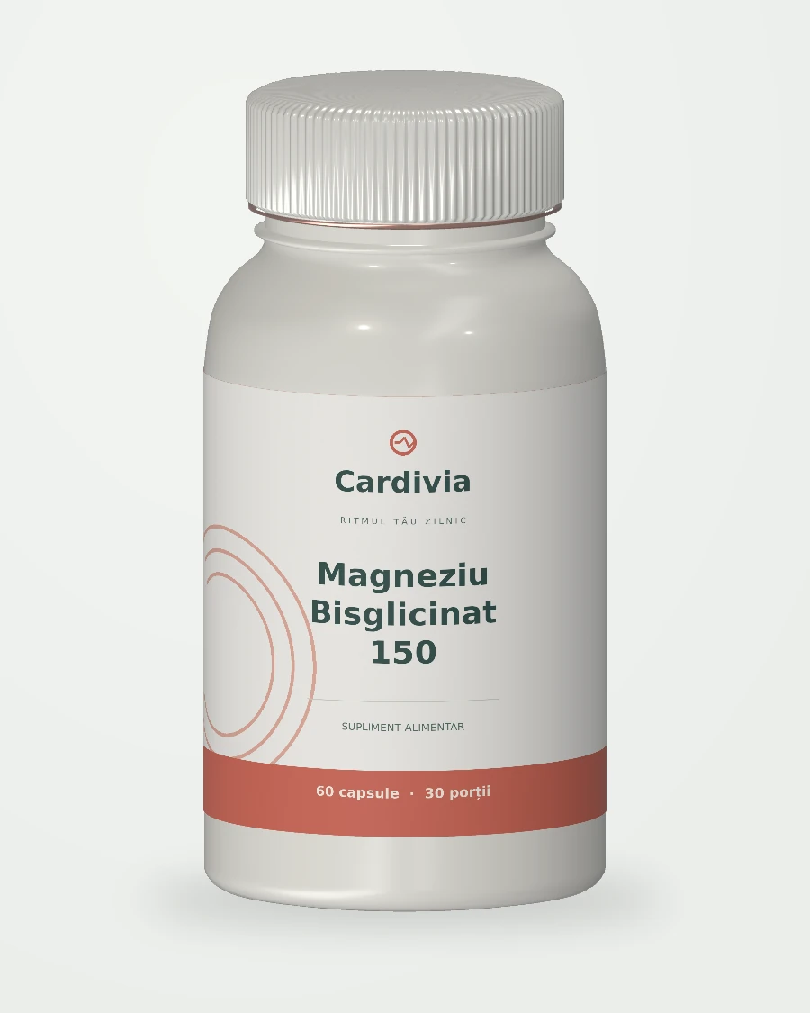 Cardivia — Magneziu Bisglicinat 150; 60 capsule